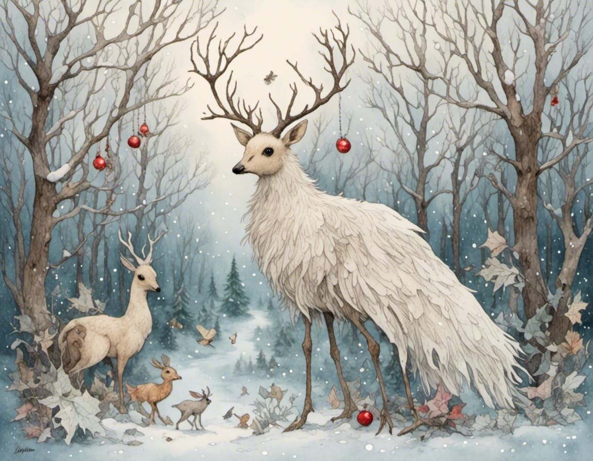 AI Generated Ink and Pencil Sketch