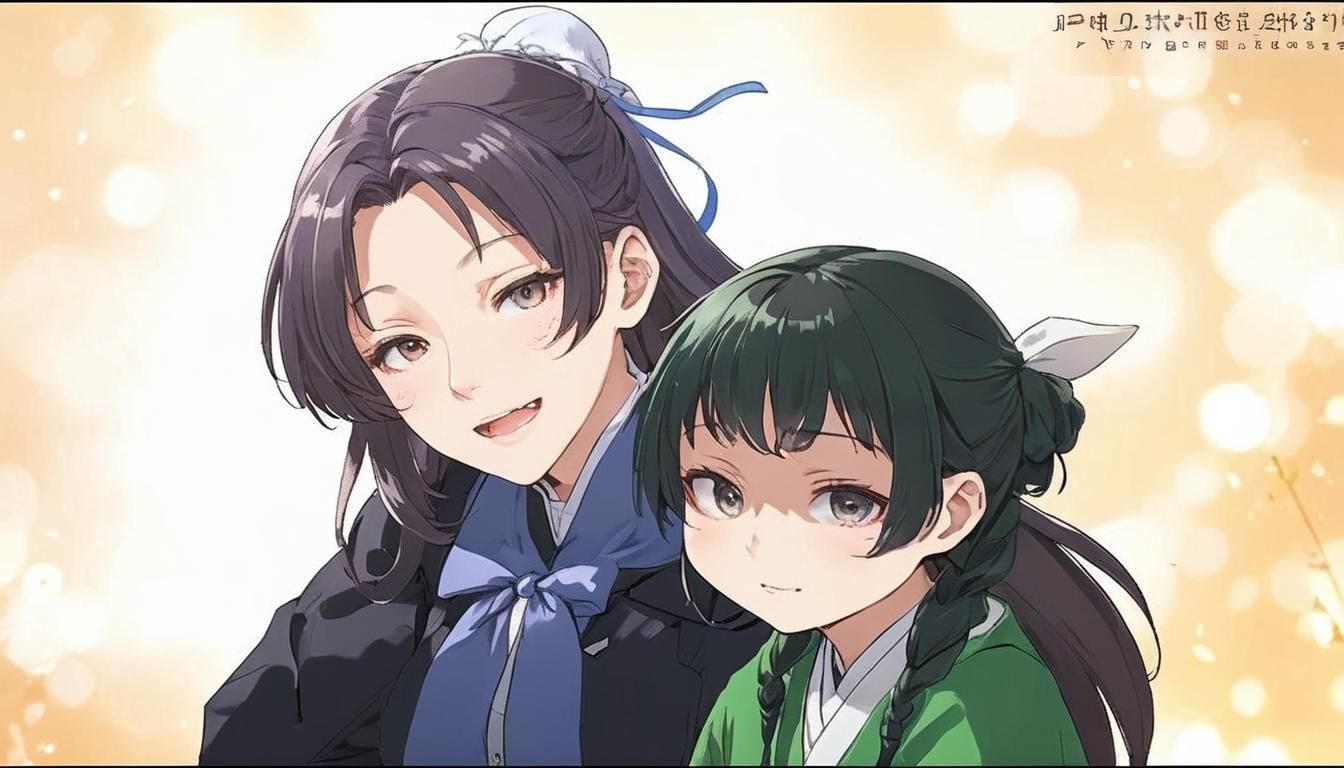 The Apothecary Diaries: Maomao & Jinshi in 3D Anime Art