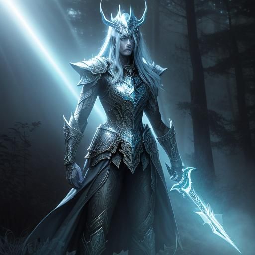 Mystic RPG Characters in Misty Forest