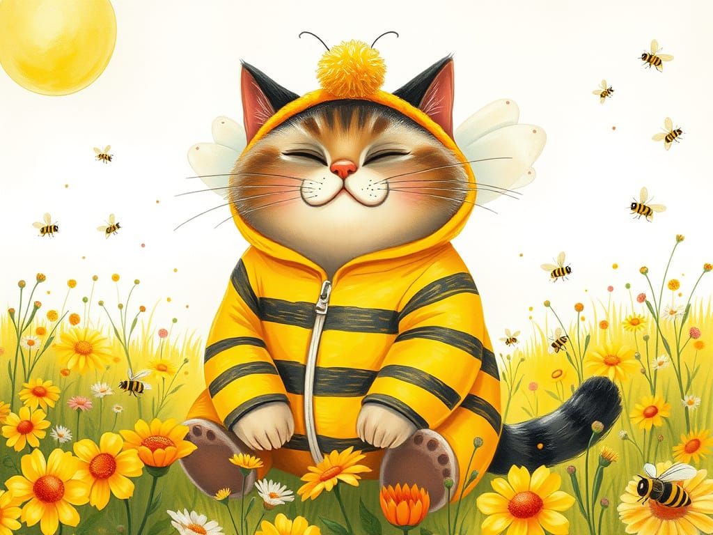 Meow Not A Cat, I'm A Bumblebee