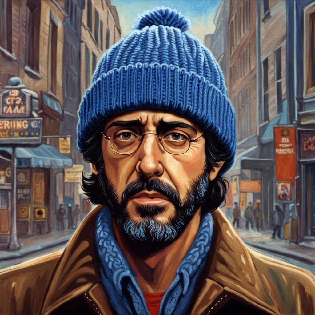 Al Pacino as Serpico: Pixar-Style Animated Character