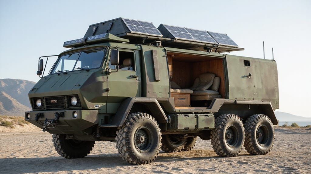 Rugged Luxury Mobile Home with Military Roots