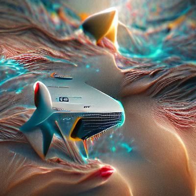Futuristic Starship in 8K Resolution