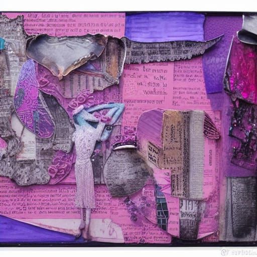 Encaustic Painting Inspired by the Harlem Renaissance