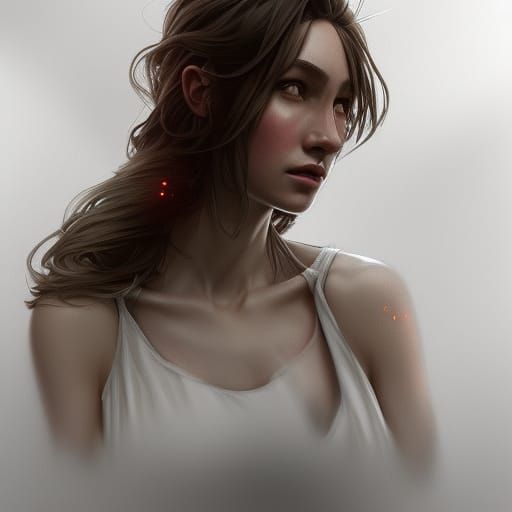 Detailed Portrait with Dynamic Lighting