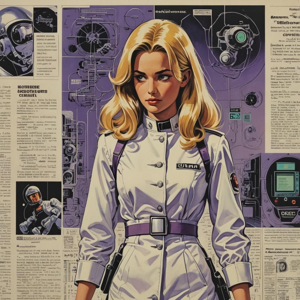 Cybernetic Hero and Jaguar-Masked Villainess in San Francisc...