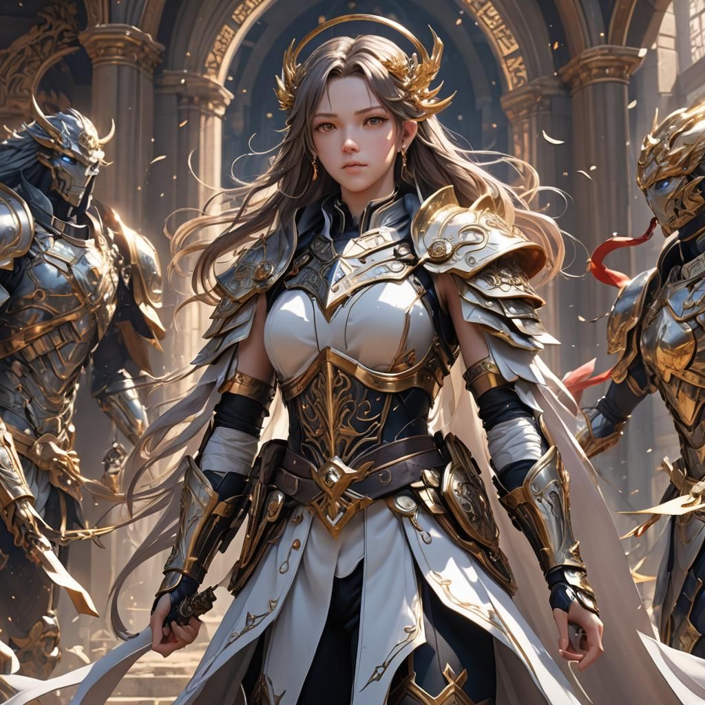 Biblical Leviathan in Detailed Anime Art Style