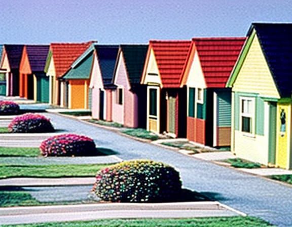 1980s Suburban Street Photography