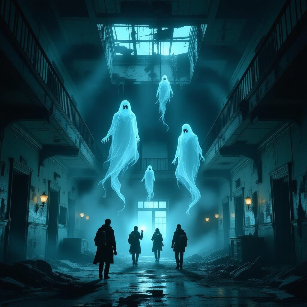 Investigators Explore Abandoned Hospital Haunted by Ghosts