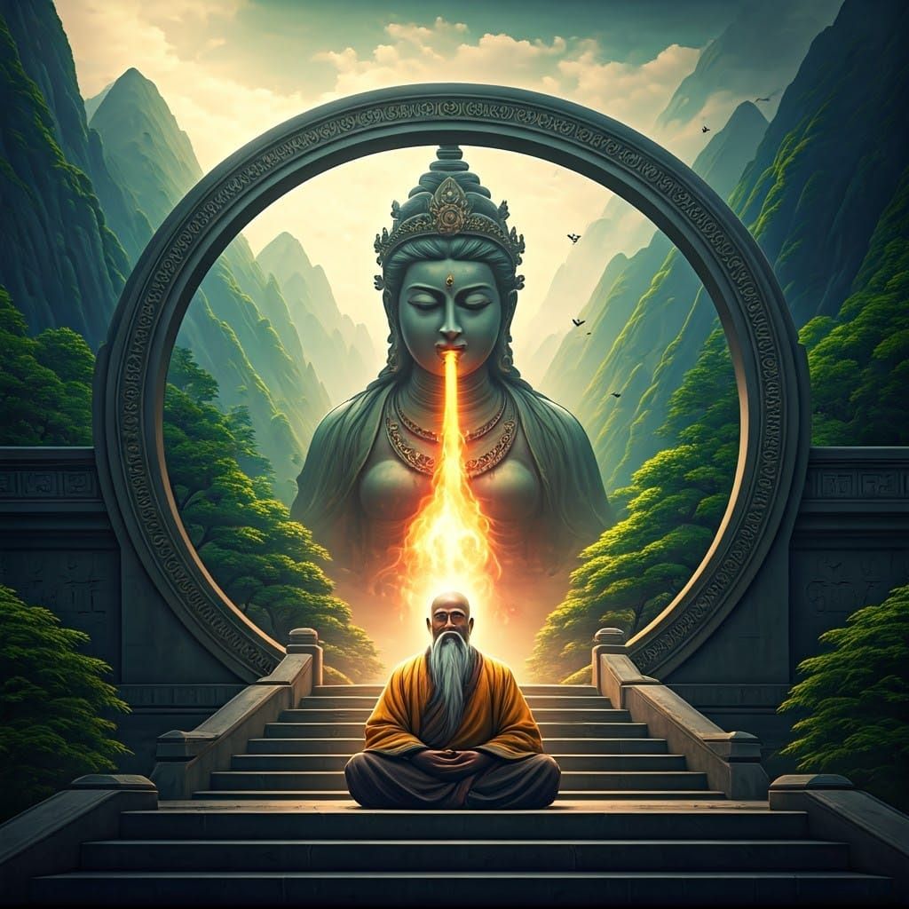 chandali - fire purification