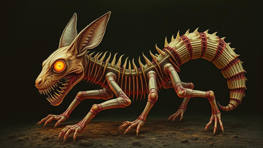 Undead Fox Centipede: Sinister Bagworm Horror