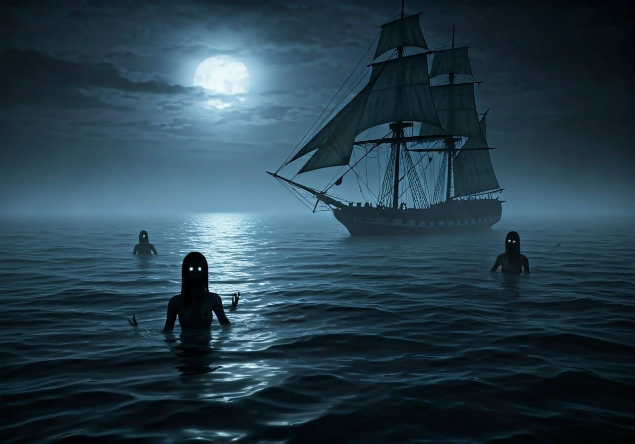 "Come to us where moonlight fades and shadows creep. Hear th...