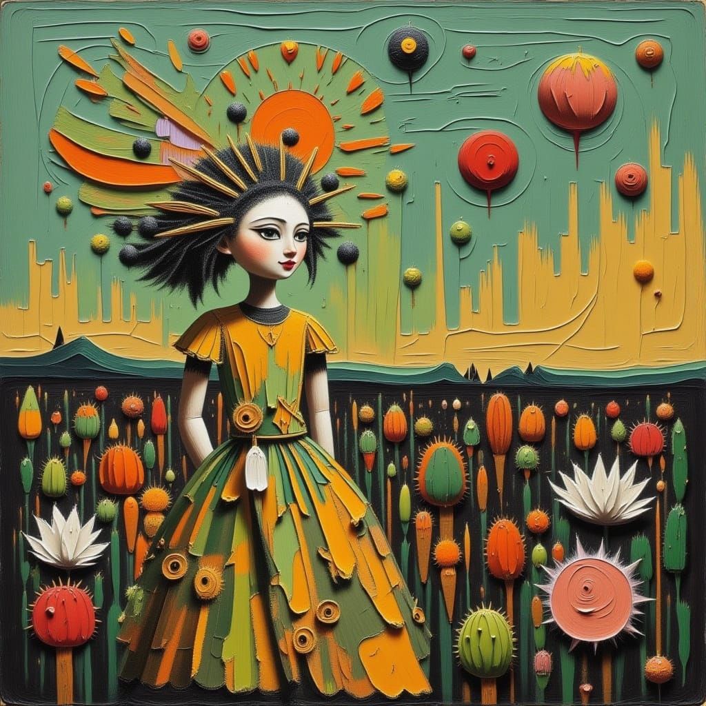 Mysterious Moonchild Cactus Person Encounter