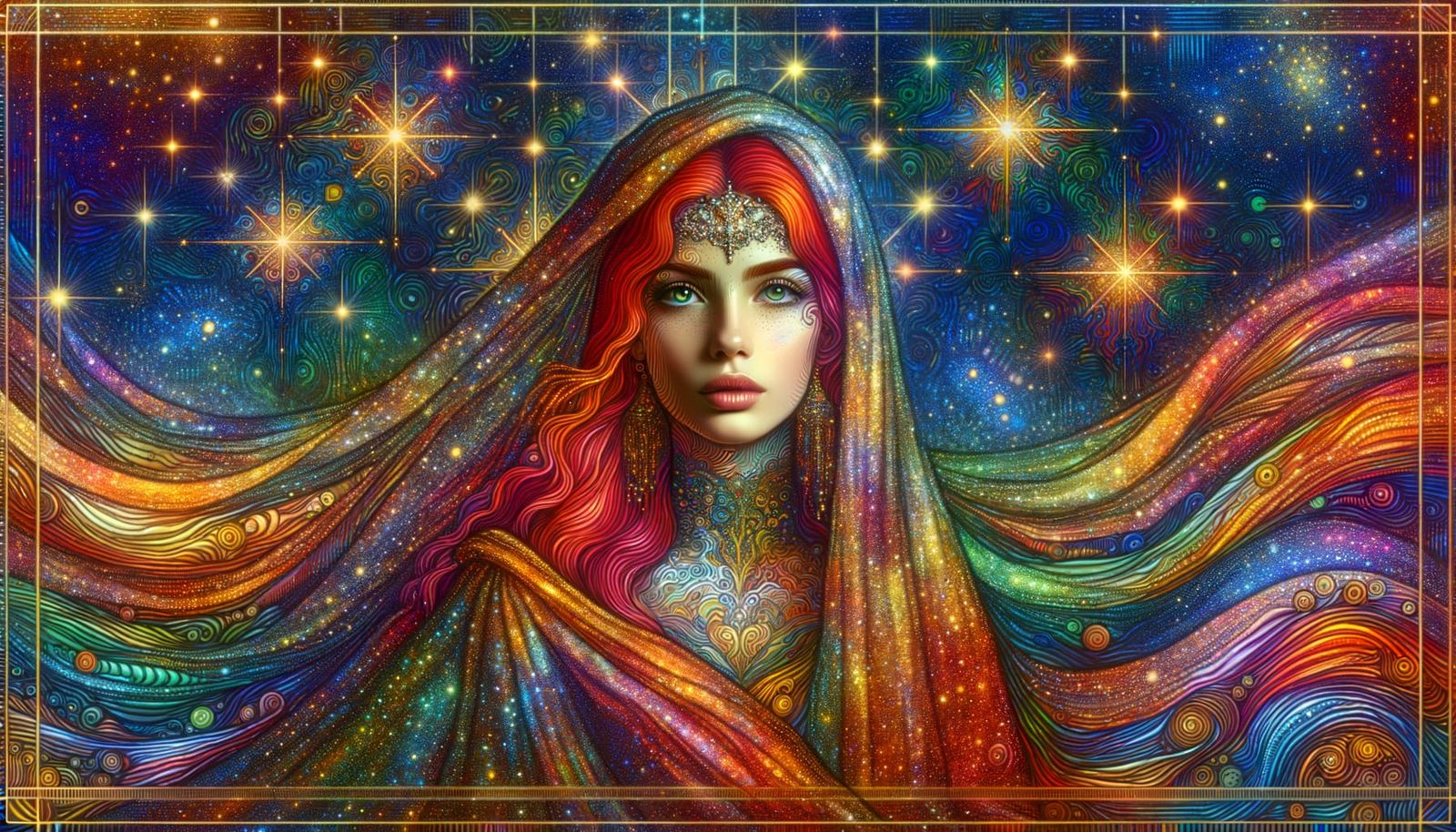 Redhead, psychedelic