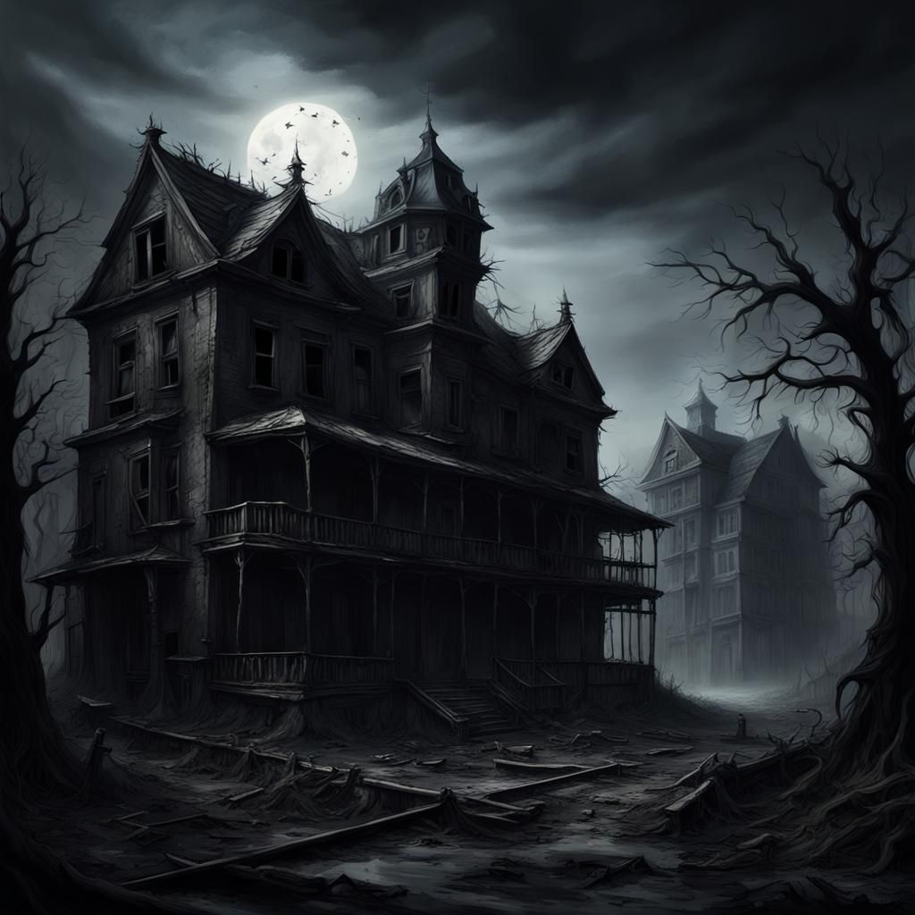 Dark and Atmospheric Abandoned World of Creepy Haunted Place...