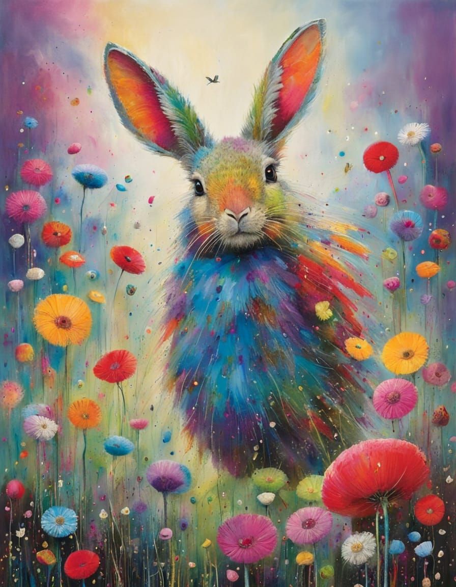 Cyberpunk Cityscape in Neon Lights