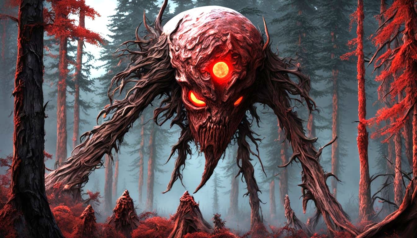 Ethereal Nightmare: A Hauntingly Realistic Landscape