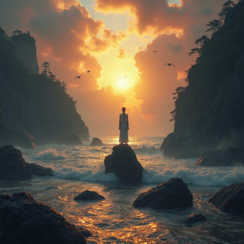 Woman in Inner Turmoil