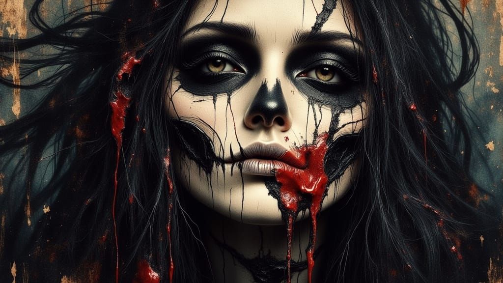 Glamorous Horror: Macabre Beauty in Hollywood Occult Style