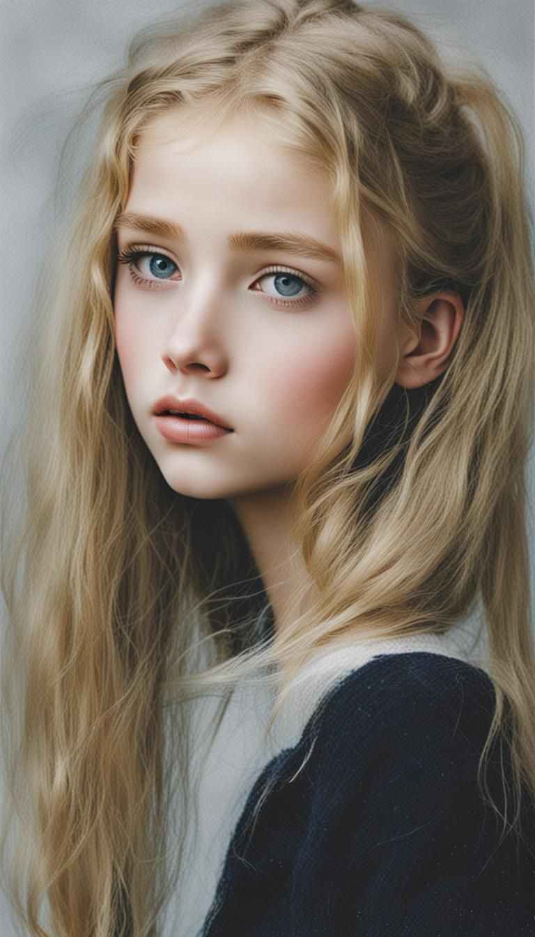 Portrait of a Beautiful Czech Girl