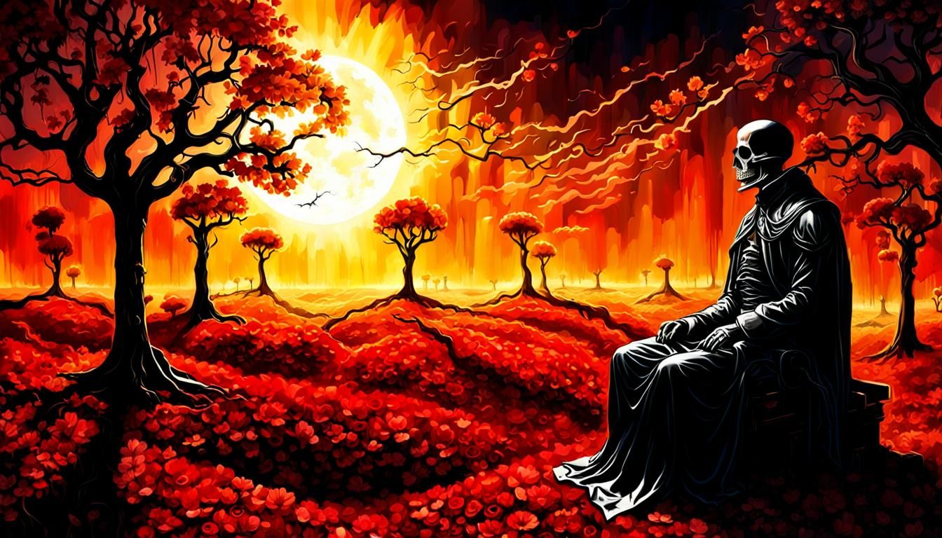 Surreal Shadows of Life in Bright Sunlight