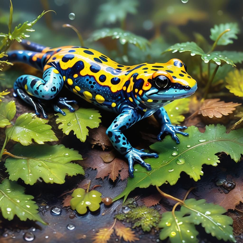 a dart frog