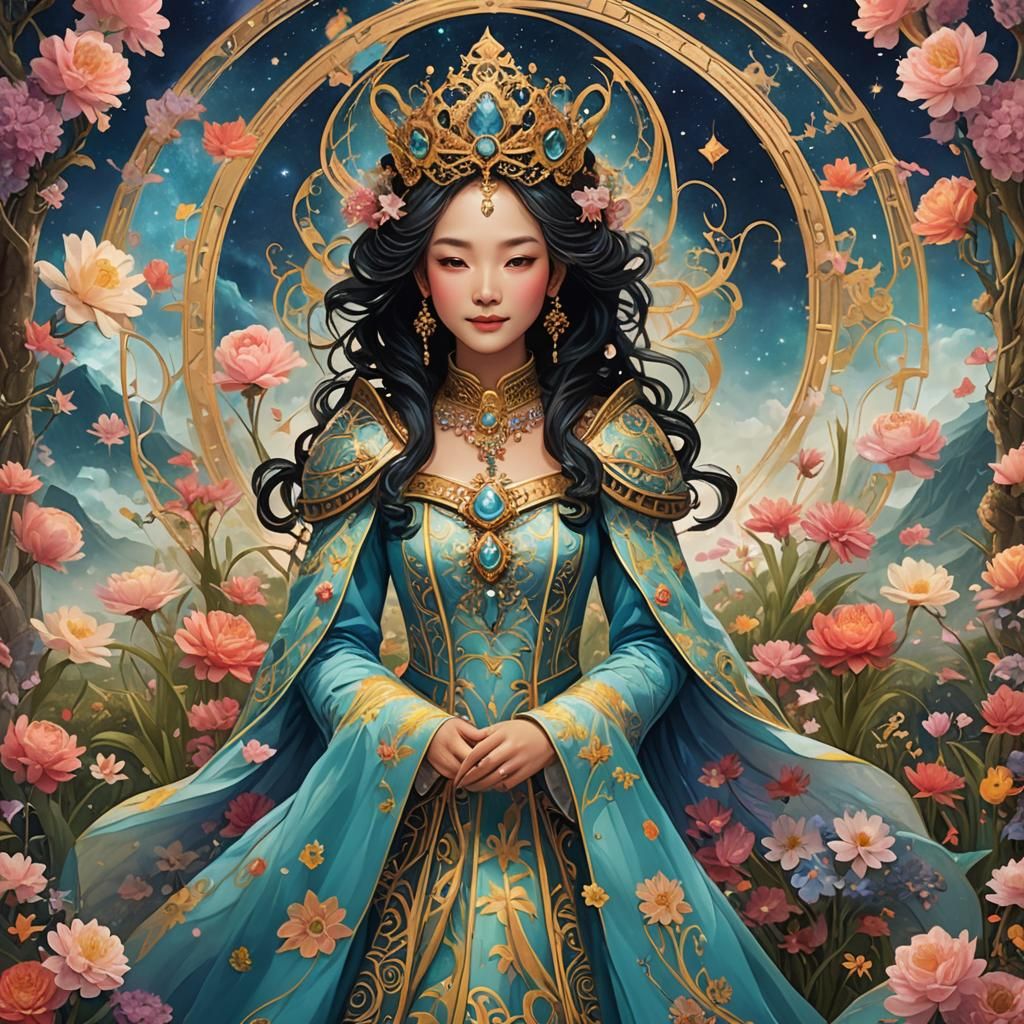 Dreamscape Empress: An AI Interpretation