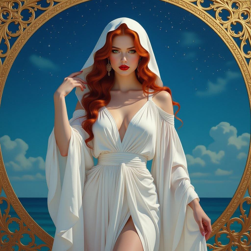 Defiant Muse in Celestial Realm