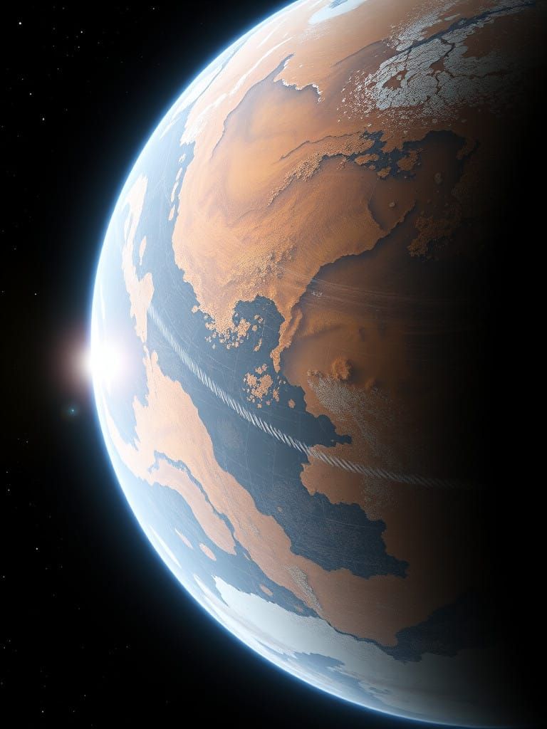 Exoplanet Kepler-442b
