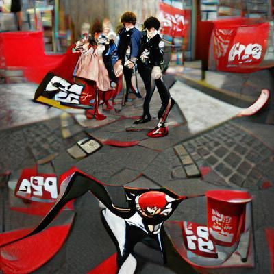 Stylish Anime Character Portrait