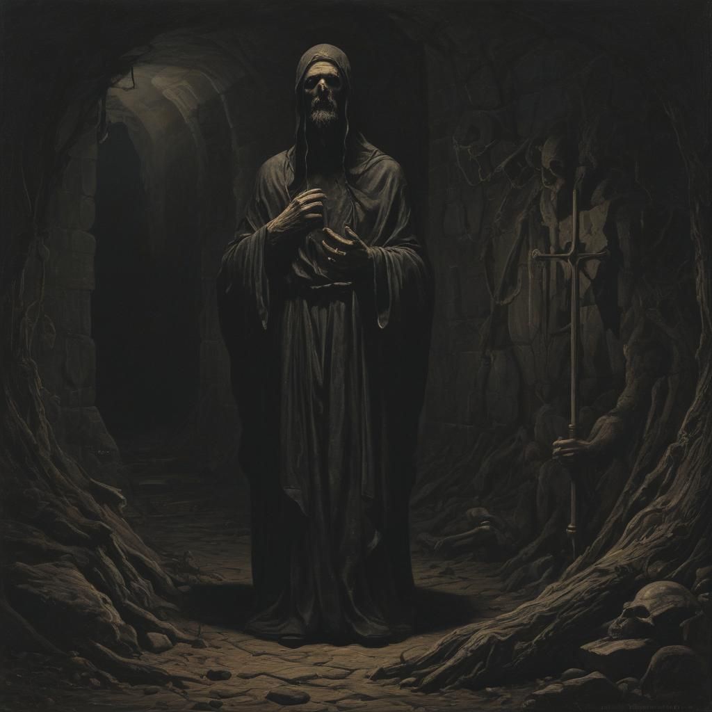 Grimdark Landscape in the Style of Carus