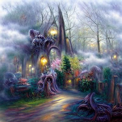 Ethereal Fantasy: Haunted Dark Woods