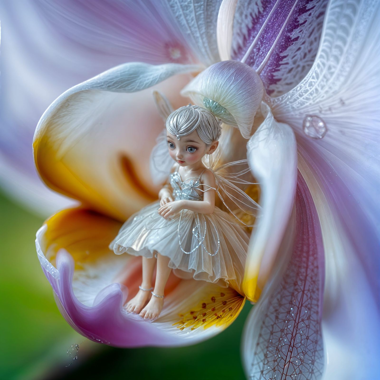 The Orchid is a Throne for the Fairy Princess