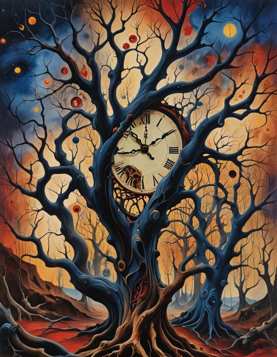 Surreal Landscape Art: Forests of Pain and Heartbreak