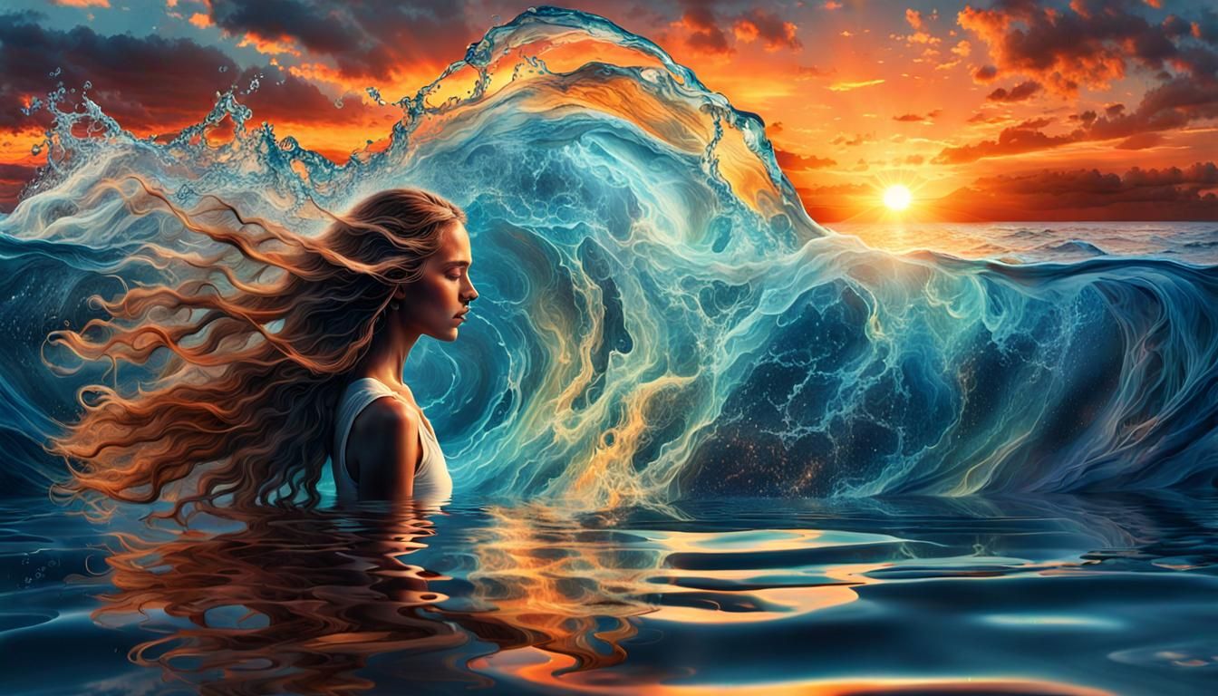 Mesmerizing Digital Art Collage of Gratitude in 8K