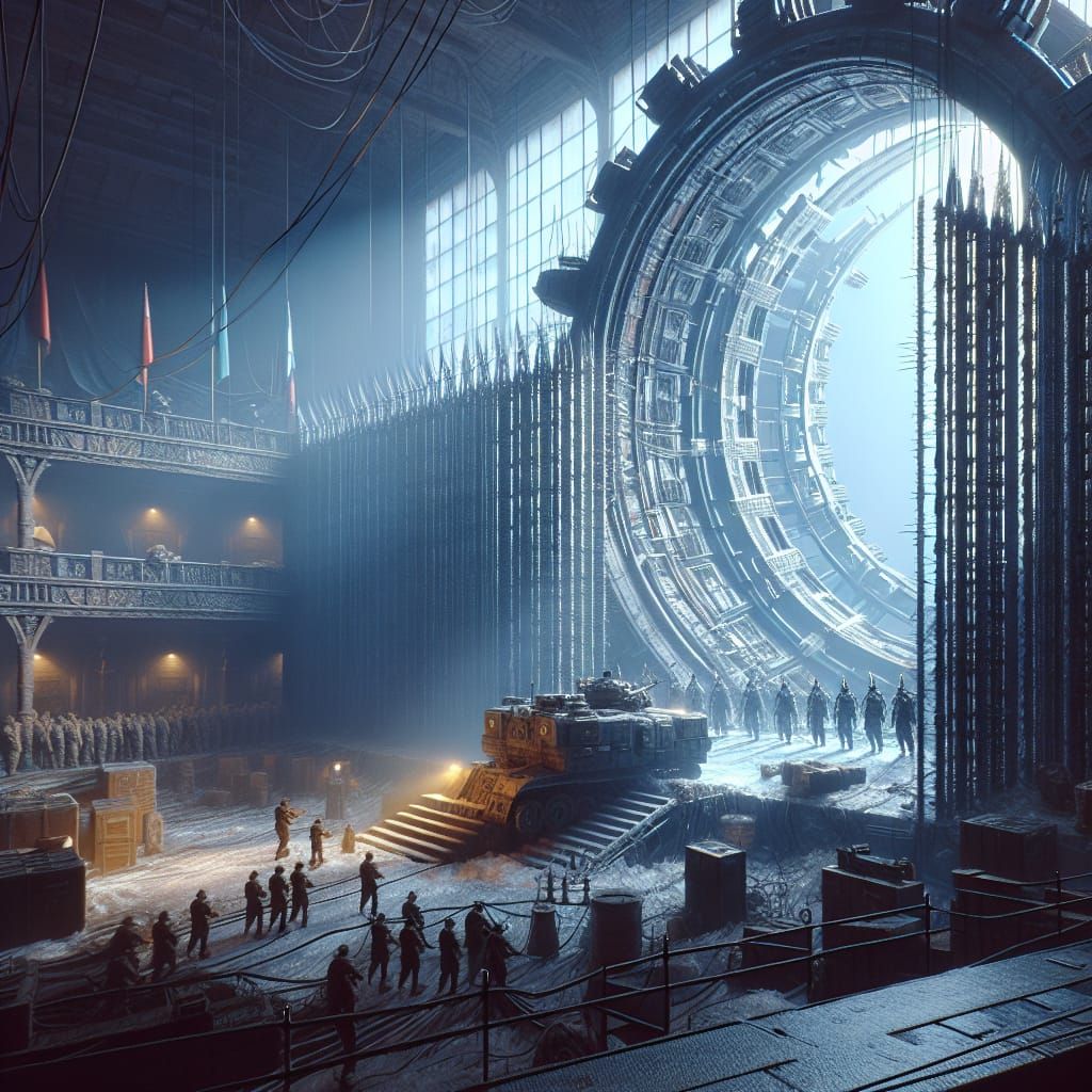 Iron Curtain: Epic 3D Game Cinematic Defense System