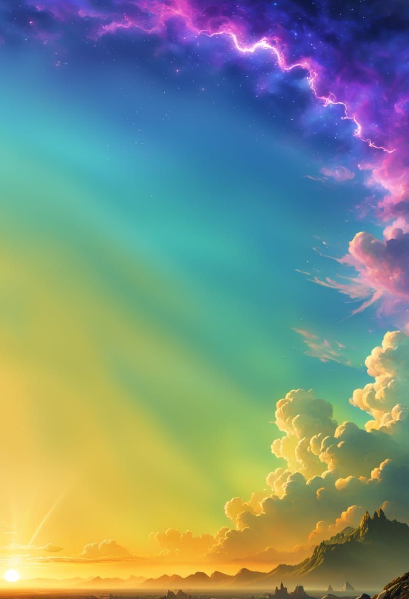 Epic Cinematic Dawn Digital Matte Painting