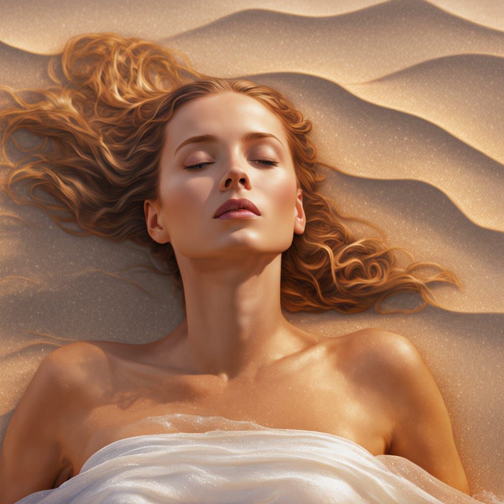 Dreamy Coastal Scene in Jim Warren Style