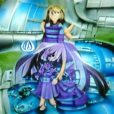 Alice and Hydranoid in Anime Style