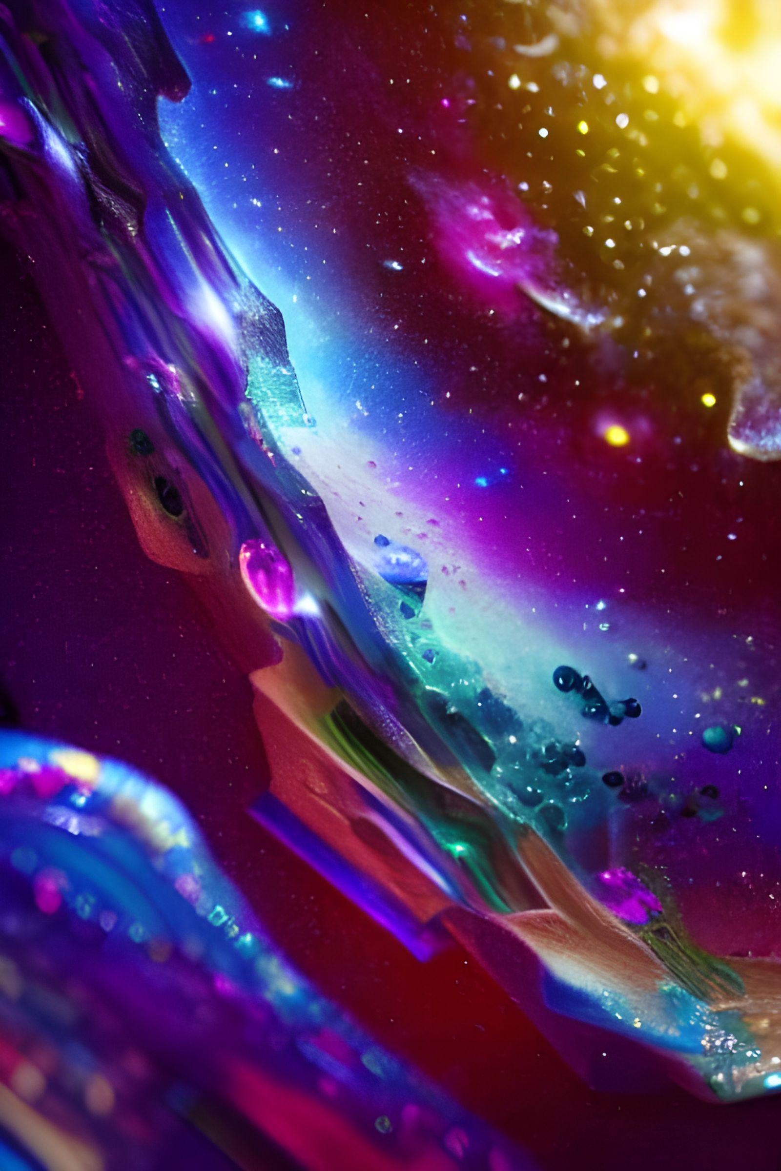 The Universe in Glass Beads: Hyperdetailed Concept Art