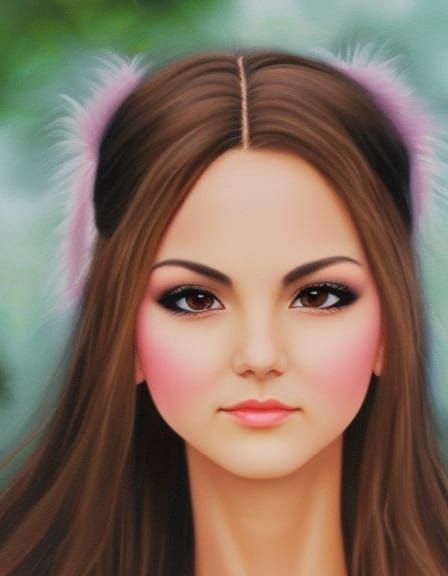 Victoria Justice by Kinuko Y. Craft