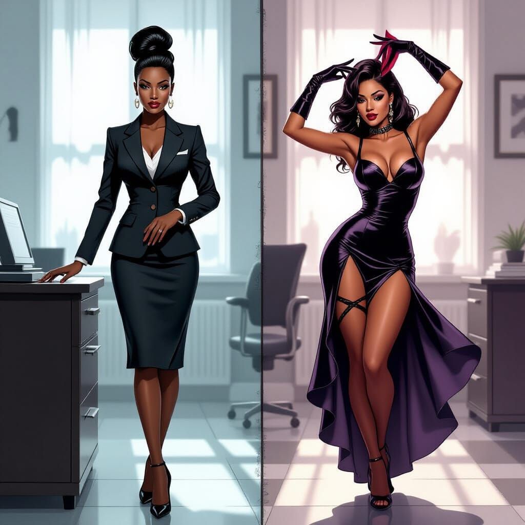 Dual Life: Secretary by Day, Showgirl by Night