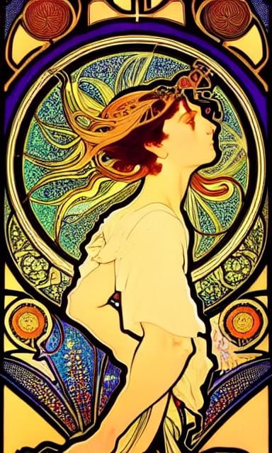 Birthday Celebration in Mixed Artistic Styles