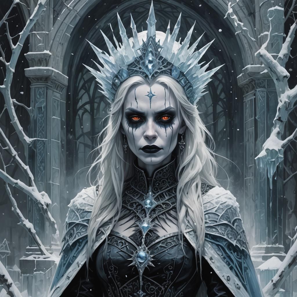 Sinister Gothic Ice Queen