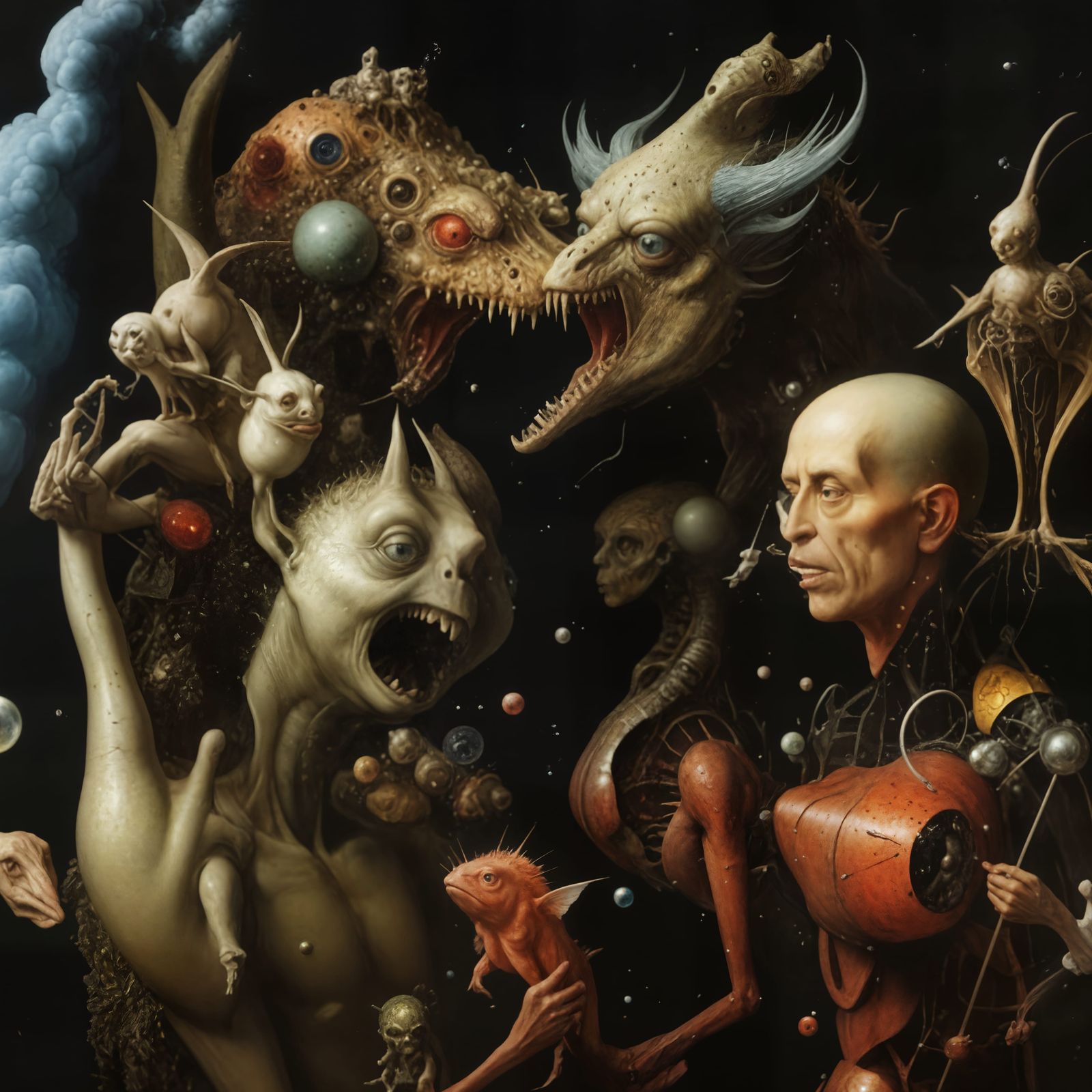 Airfish is annoyed by the Snarky Dragons...