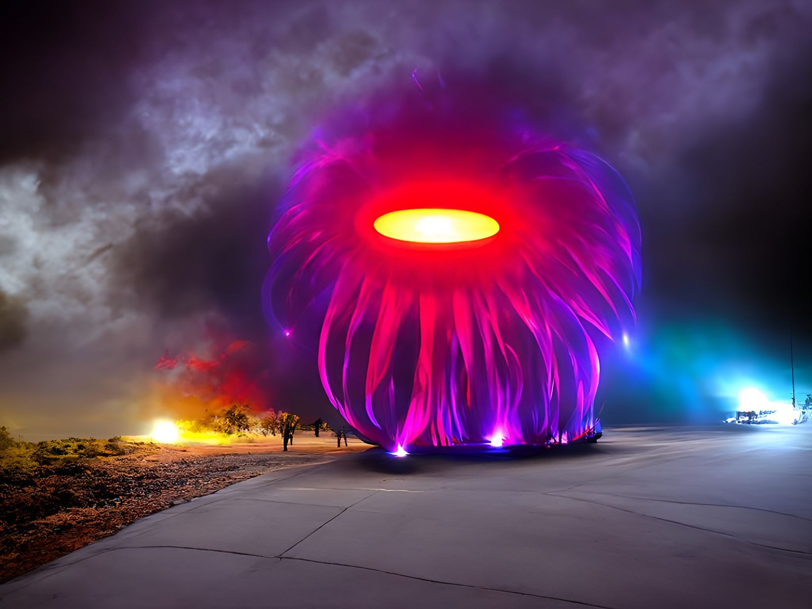 Eldritch Luminescence: Visions of Unearthly Light