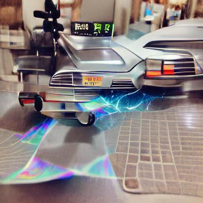 DeLorean Time Travel Adventure