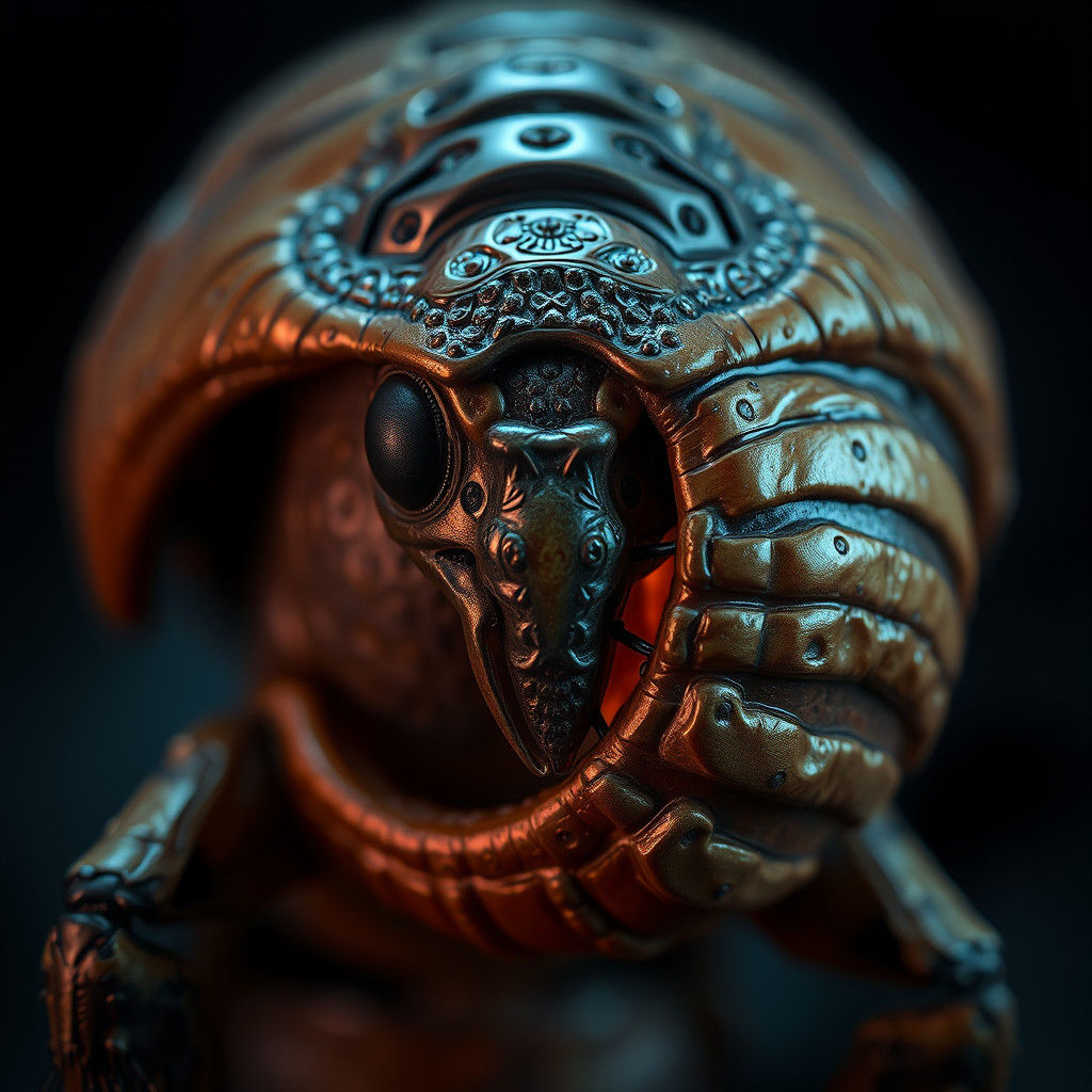 Dramatic Cinematic Portrait of a Beal in HDR