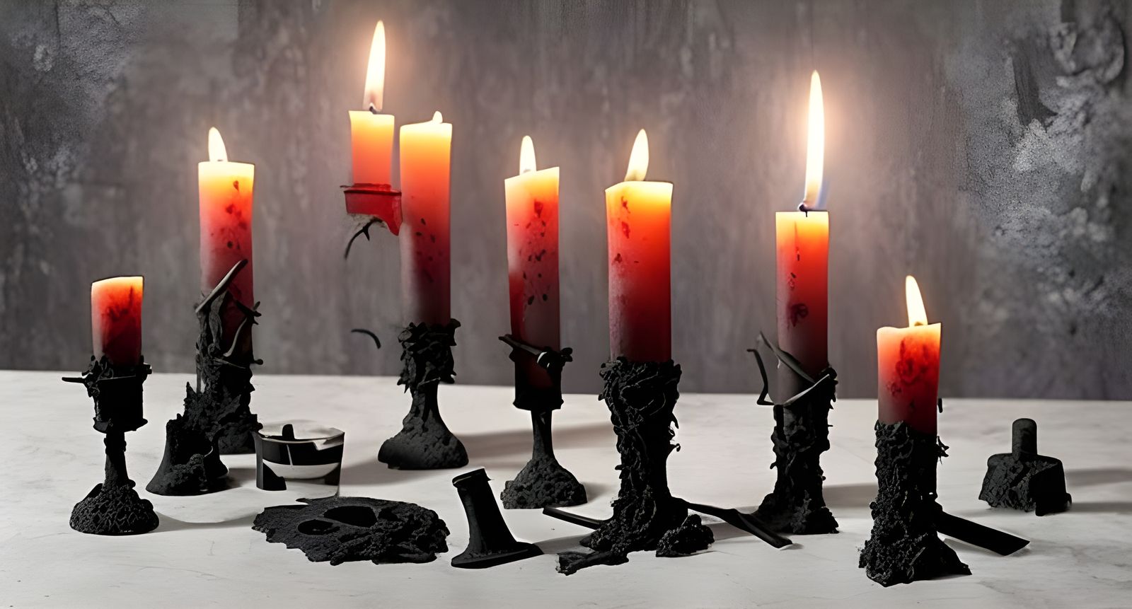 Creepy Gothic Party in a Post-Apocalyptic Underworld