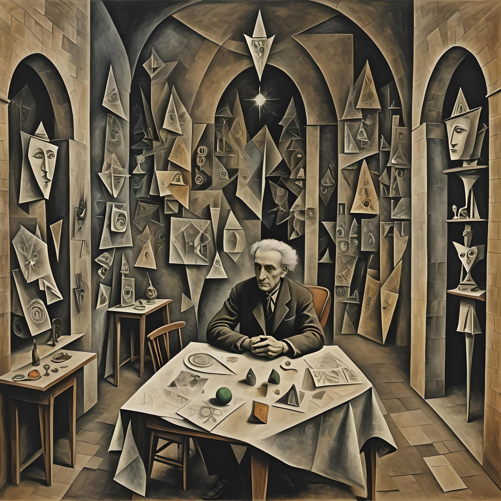 Artist and The Muses